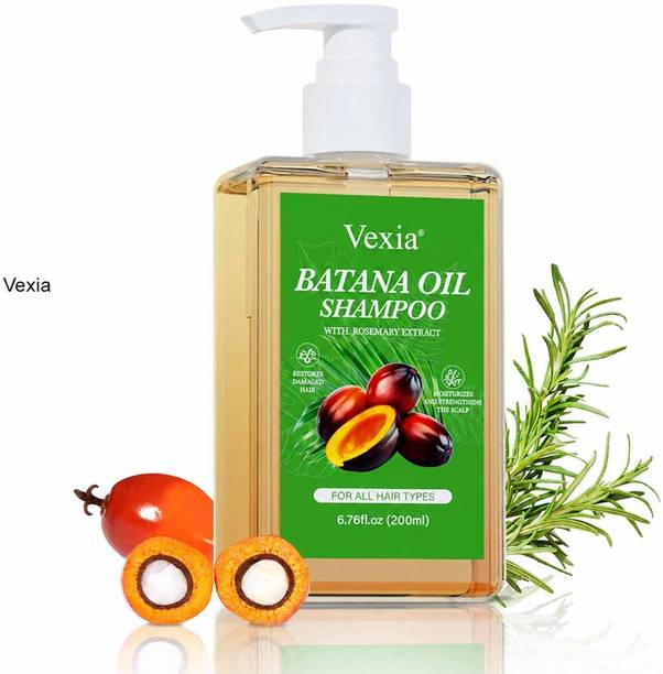 Vexia Batana Oil Shampoo,Nourishing for Softness & Volume, Reduces Hair Loss 50