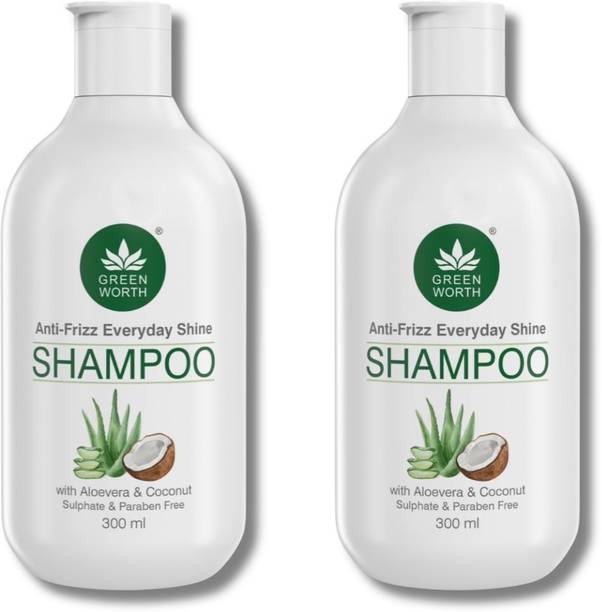 Greenworth Shampoo for Women & Men | Sulphate Free | for Dry Damaged Thin & Frizzy Hair