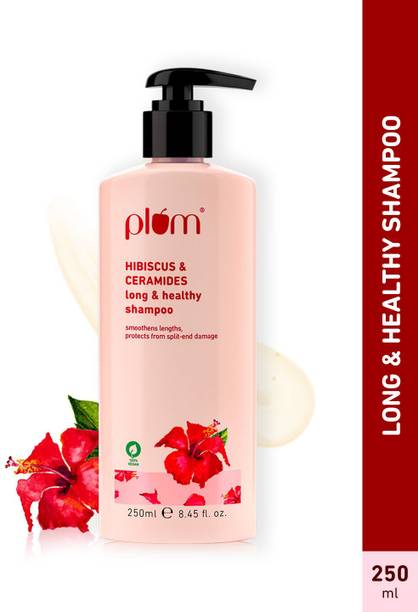 Plum Hibiscus & Ceramides Long & Healthy Smoothing Shampoo, SLS free