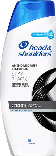 HEAD & SHOULDERS Silky Black Shampoo for Dandruff-Free and Smooth
