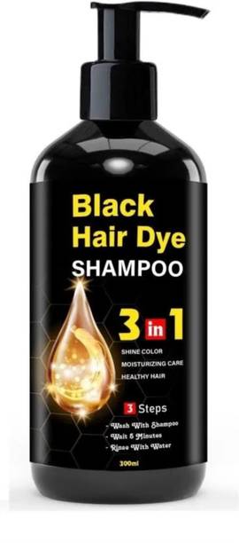ACTIWOW Original 3 in 1 Hair full Black Hair dry Shampoo men &women