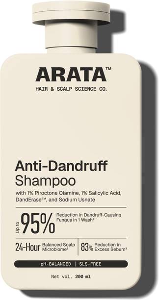 ARATA Anti-Dandruff Shampoo with Piroctone Olamine | Reduces Dandruff and Flakes