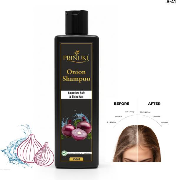Prinuki Onion Shampoo with Biotin for Strong & Thick Hair