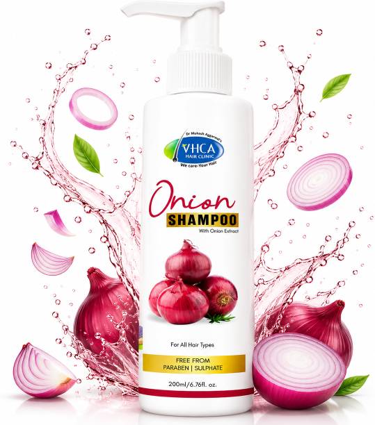 VHCA Onion Shampoo for Hair Growth|For Men Women Boys Girls |200 ml