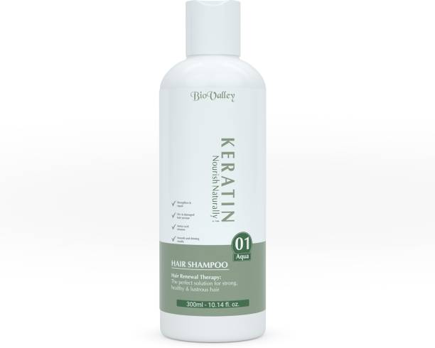 Biovalley Keratin Shampoo, Paraben-free, SLS-free,100% natural, cruelty-free