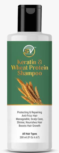 SV PROFESSIONAL Keratin Shampoo – Strengthens Hair, Fights Frizz, Protects Color | Sulfate-Free