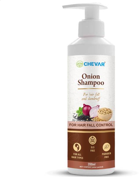 Chevar Onion Hair Fall Shampoo for Hair Growth & Hair Fall Control with added Keratin
