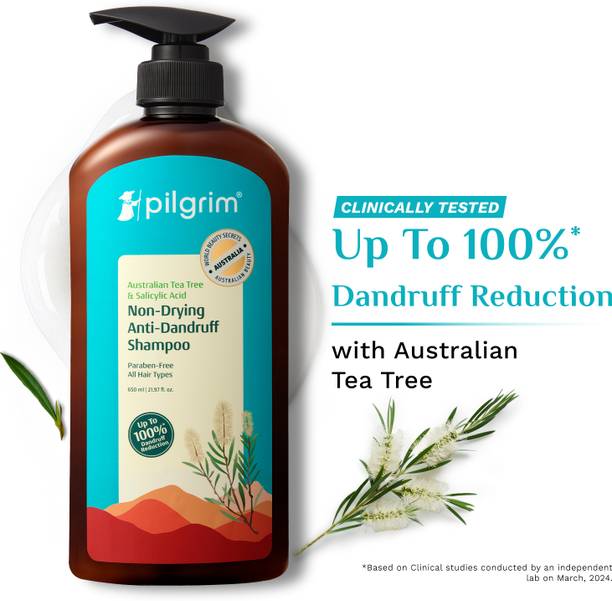 Pilgrim Australian Tea Tree & Salicylic Acid Non-Drying Anti-Dandruff Shampoo