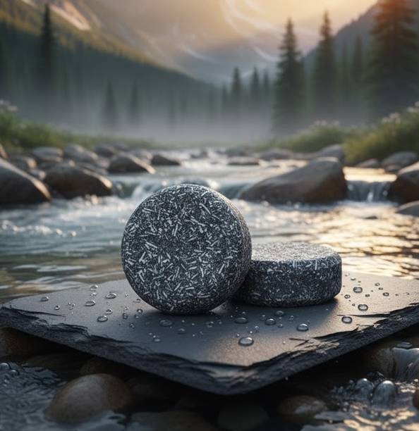 YAJNAMAY Organic Grey Hair & Beard Reverse Natural Shampoo Bar For Men & Women (PACK 2)