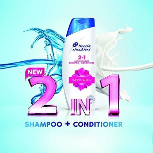 HEAD & SHOULDERS 2 IN 1 SMOOTH & SILKY, 340ML COMBO OF ...