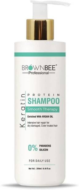 brownbee Keratin Protein With Argan Oil Shampoo (250 ml)