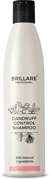 BRILLARE Dandruff Control Shampoo For Rough, Dandruff Prone Hair | Shampoo 300 ml | 100% Vegan | No Harmful Chemicals | Free From Paraben, Formaldehyde & Petroleum Wax