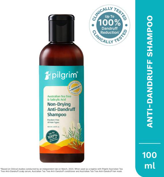 Pilgrim Australian Tea Tree Non-Drying Anti-Dandruff Shampoo for Itchy Scalp