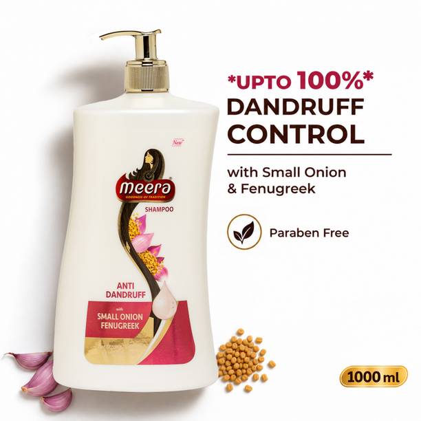 Meera Anti-Dandruff Shampoo | Small Onion & Fenugreek