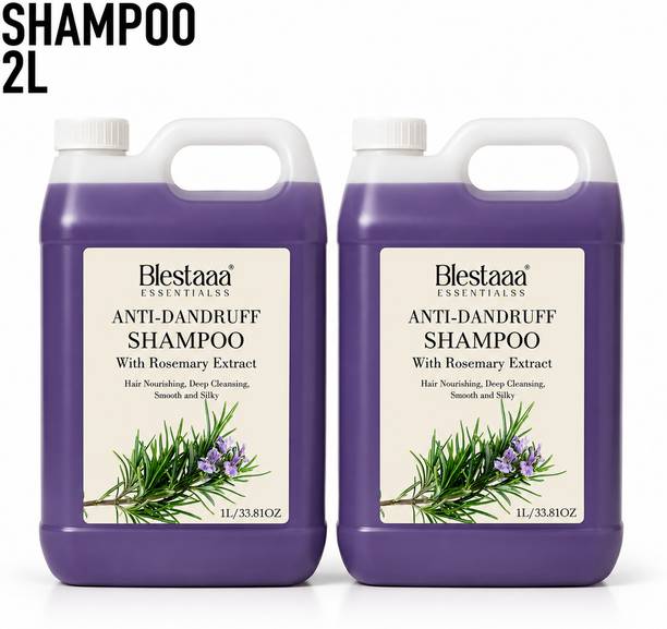 blestaaa essentialss Rosemary Biotin Shampoo for Men & Women|Reduce Hair loss & Breakage |