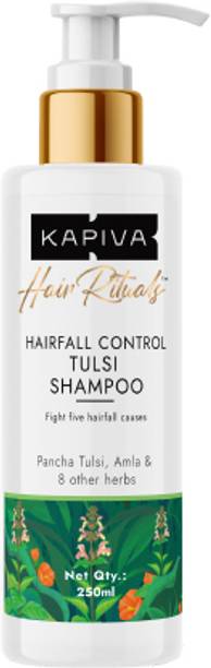 Kapiva Tulsi Anti Hairfall Shampoo | Fights Hard Water Damage & Controls Hair fall