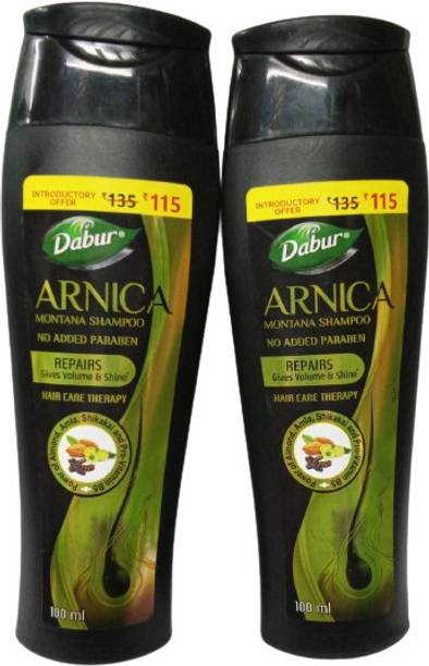 Dabur Arnica Montana Hair Care Therapy Shampoo 100 ml (pack of 2)