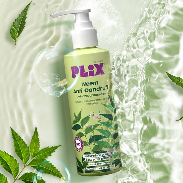 The Plant Fix Plix Neem Anti-Dandruff Advanced Shampoo | Piractone Olamine & Pentavitin®