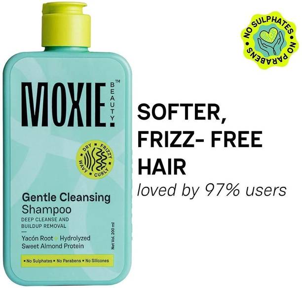 MOXIE BEAUTY Gentle Cleansing Shampoo | 100% softer & 1.5x stronger hair | Toxin Free