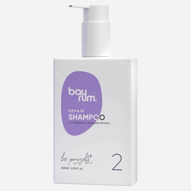 BAYRUM. Shampoo For Dry & Damaged Hair for Smooth & Shiny Hair Sulphate & Paraben Free.