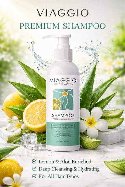 Viaggio Sulfate-free daily use shampoo for dry hair