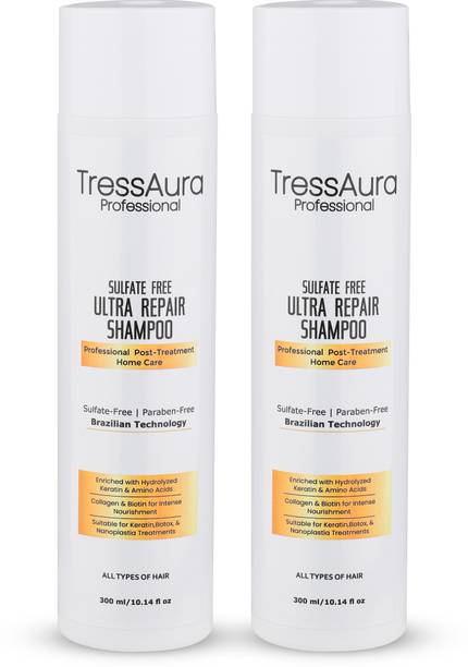 TRESSAURA PROFESSIONAL Ultra Repair Sulfate-Free & Paraben-Free Keratin Shampoo