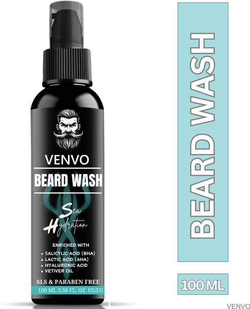 venvo Ocean Men Beard Wash Beard Fresh Foam Gentle Wash