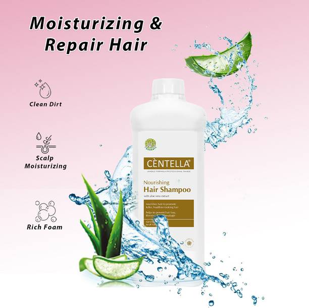 CENTELLA Shampoo for Shiny & Dry, Damaged Hair| Moisturizing & Repairing |For Men & Women