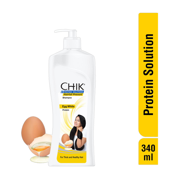 Chik Protein Solutions Hair Fall Prevent Shampoo, With Egg White Protein