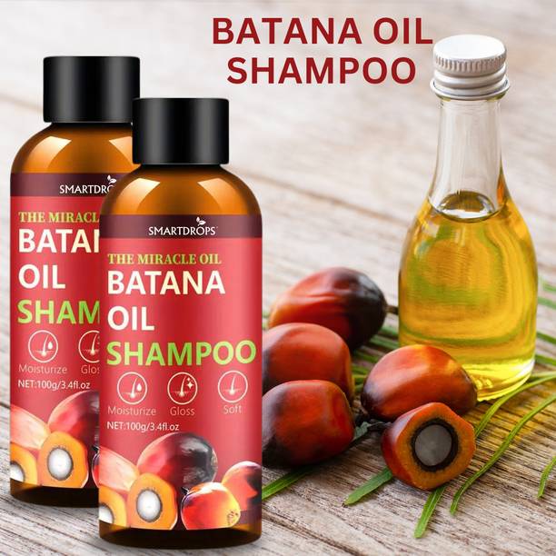 smartdrops Hair Shampoo For Scalp Aging | Dry Hair Batana Shampoo | Shampoo For Men-Women |