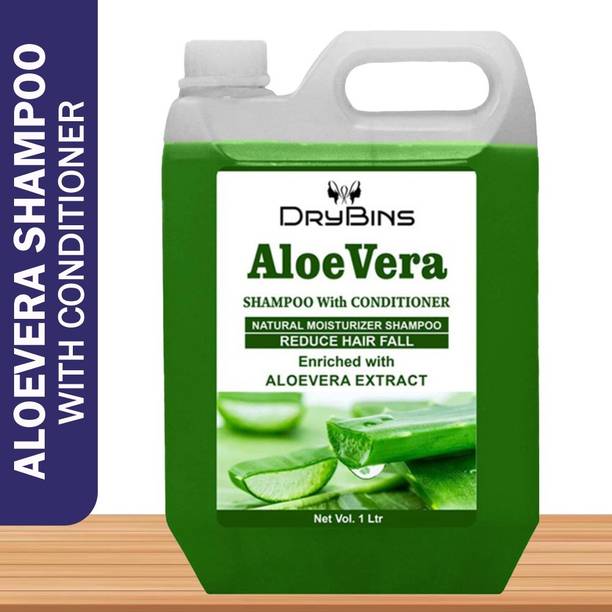 DRYBINS Moisture Boost Aloe Vera Shampoo Plus Conditioner For Dull Strands