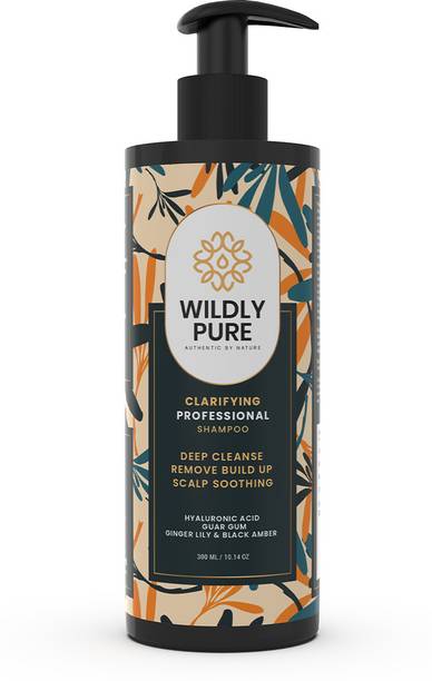 Wildly Pure Clarifying Shampoo for Build Up| Non-drying| Reverses Hard Water, Metal Damage