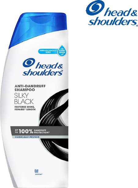 HEAD & SHOULDERS Silky Black Anti Dandruff Shampoo (Pac...