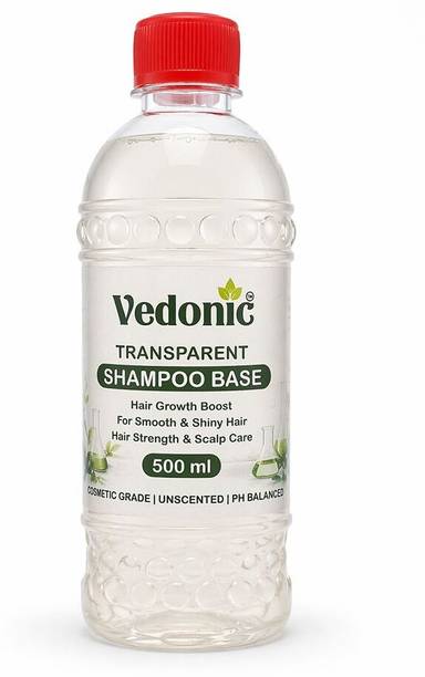 Vedonic Transparent Shampoo Base | Sulphate-Free, Unscented, pH Balanced, Paraben-Free