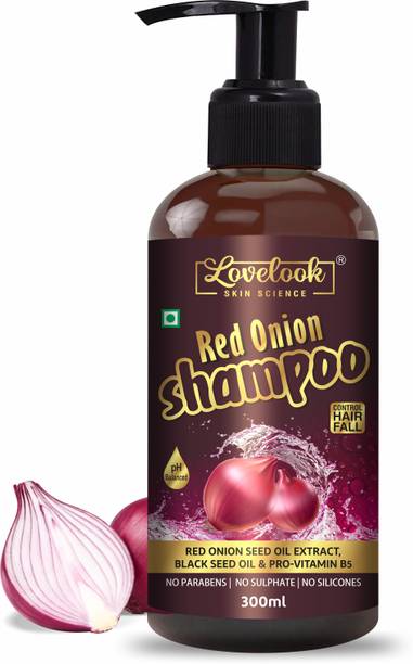 Lovelook Onion Hair Fall Shampoo for Hair Growth & Hair Fall Control
