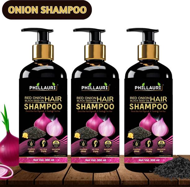Phillauri Onion Shampoo|Hair Growth|Hair Fall Control|Damage Repair shampoo