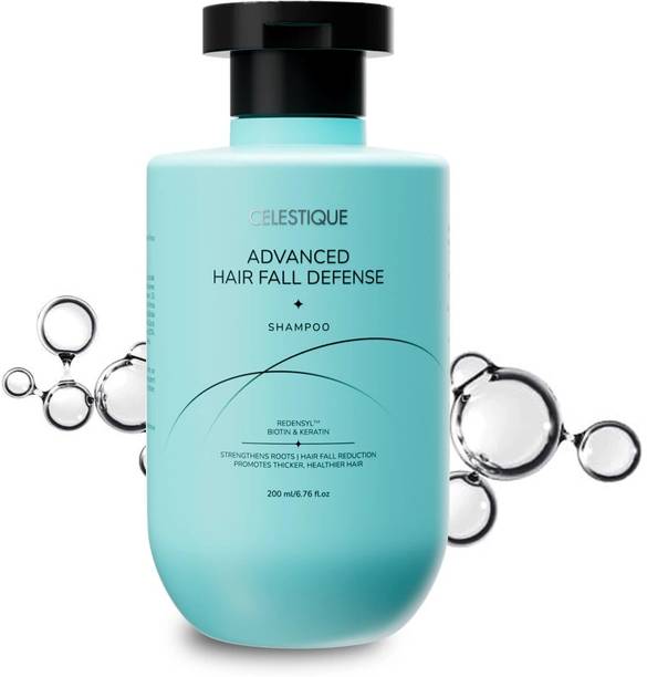 Celestique Hair Growth Shampoo with Redensyl, Caffeine & Hyaluronic Acid for Men & Women