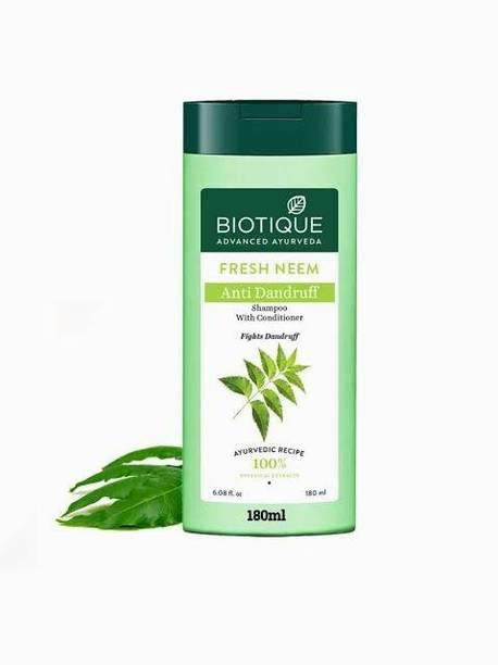 BIOTIQUE Fresh Neem Anti dandruff Shampoo 180ml