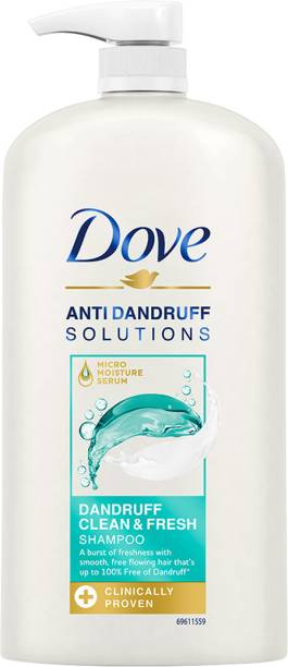 DOVE Clean & Fresh Hair Shampoo to Prevent Dandruff