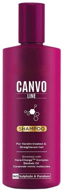 HOONDEE Canvoline Shampoo For straightened hair, with Kera-Charge & Baobab oil, 300 ml