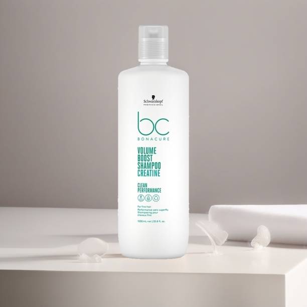 Schwarzkopf Professional Bonacure Volume Boost shampoo with Creatine | For Fine Hair