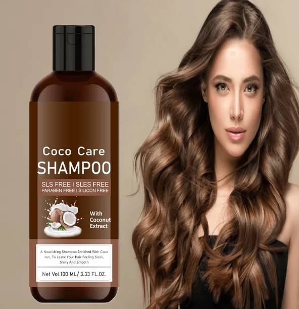 house of common Herbals Coconut Shampoo | For Dry Hair | Paraben & Sulphate Free (100ml) Pack 1