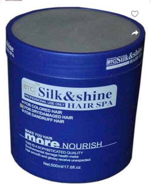 BTC Silk & shine hair spa