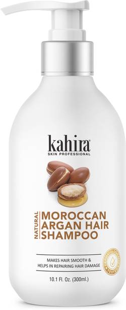 Kahira Moroccan Argan Hair Shampoo Make Hair Smooth & Helps Repairing Hair damage Free From Silicones, Sulphate & Parabens