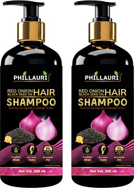 Phillauri Onion Shampoo for Hair Growth and Hair Fall Control