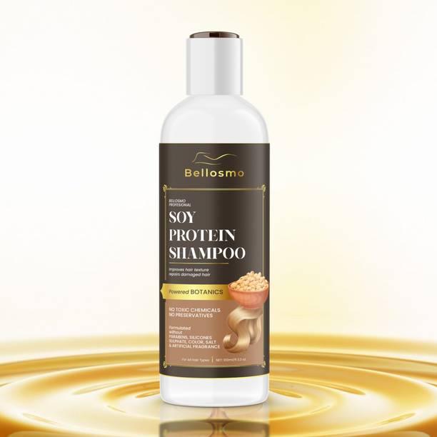 bellosmo PROFESSIONAL Soy Protein No Toxic Chemicals Hair Shampoo-Powered Botanics-100ml(Pack of 01)