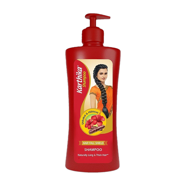 KARTHIKA Hair Fall Shampoo Shield With Goodness Of Shikakai & Hibiscus