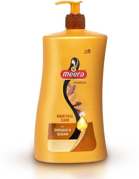 Meera Hairfall Care Shampoo,Shikakai and Goodness Of Badam ,Paraben Free