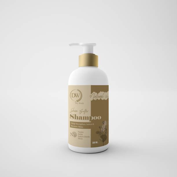 DRYWORLD premium Shea butter Shampoo with Pro-Vitamin B5 | Controls Hair fall