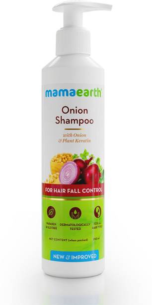 Mamaearth Onion Hair Fall Shampoo for Hair Growth & Hair Fall Control with added Keratin